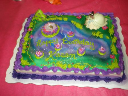 Kasen's Princess and the Frog party at the Bounce Barn